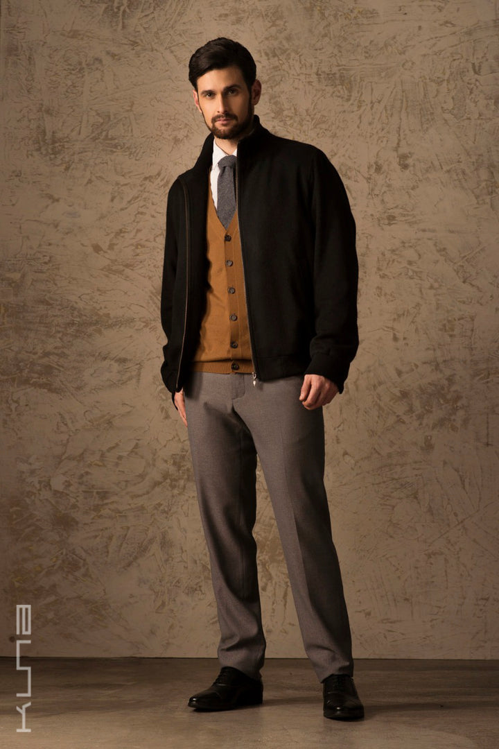 Benedict 100% Vicuna Bomber Jacket