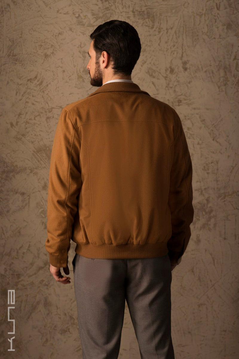 Benedict 100% Vicuna Bomber Jacket