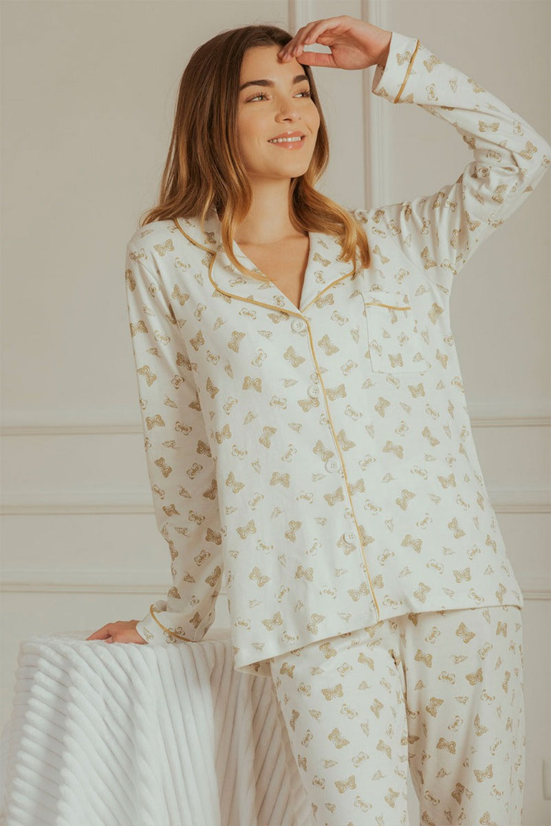 Butterfly Premium Pima Cotton Pajama