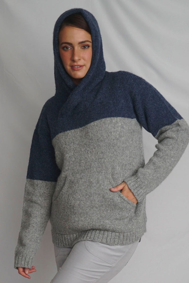 Coraline Alpaca Hoodie Pullover