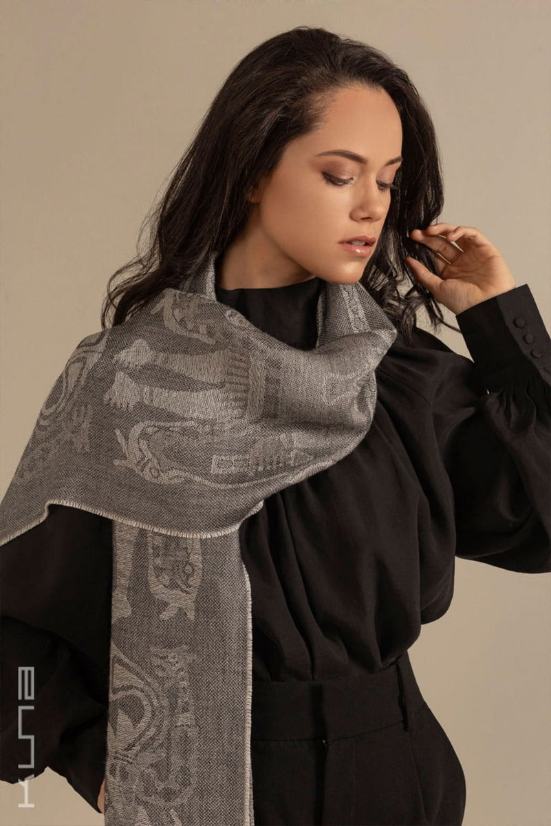 Nazca - 38 Baby Alpaca & Silk Scarf