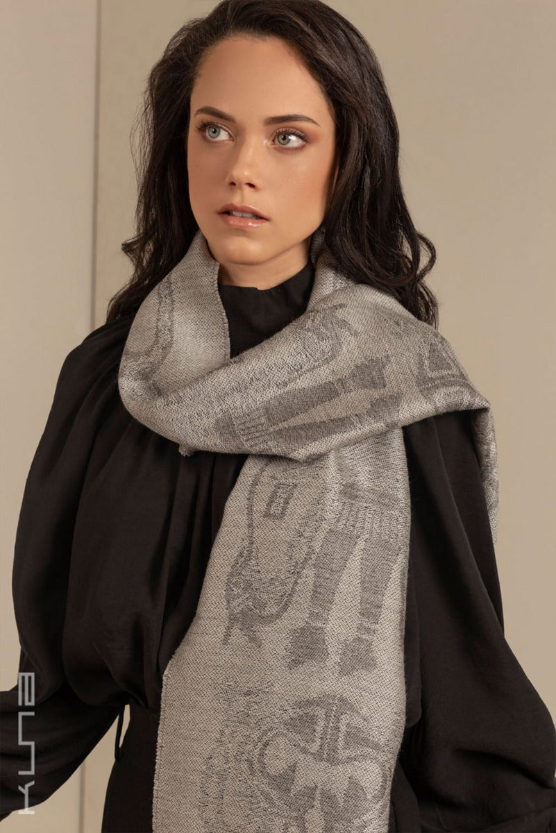 Nazca - 38 Baby Alpaca & Silk Scarf