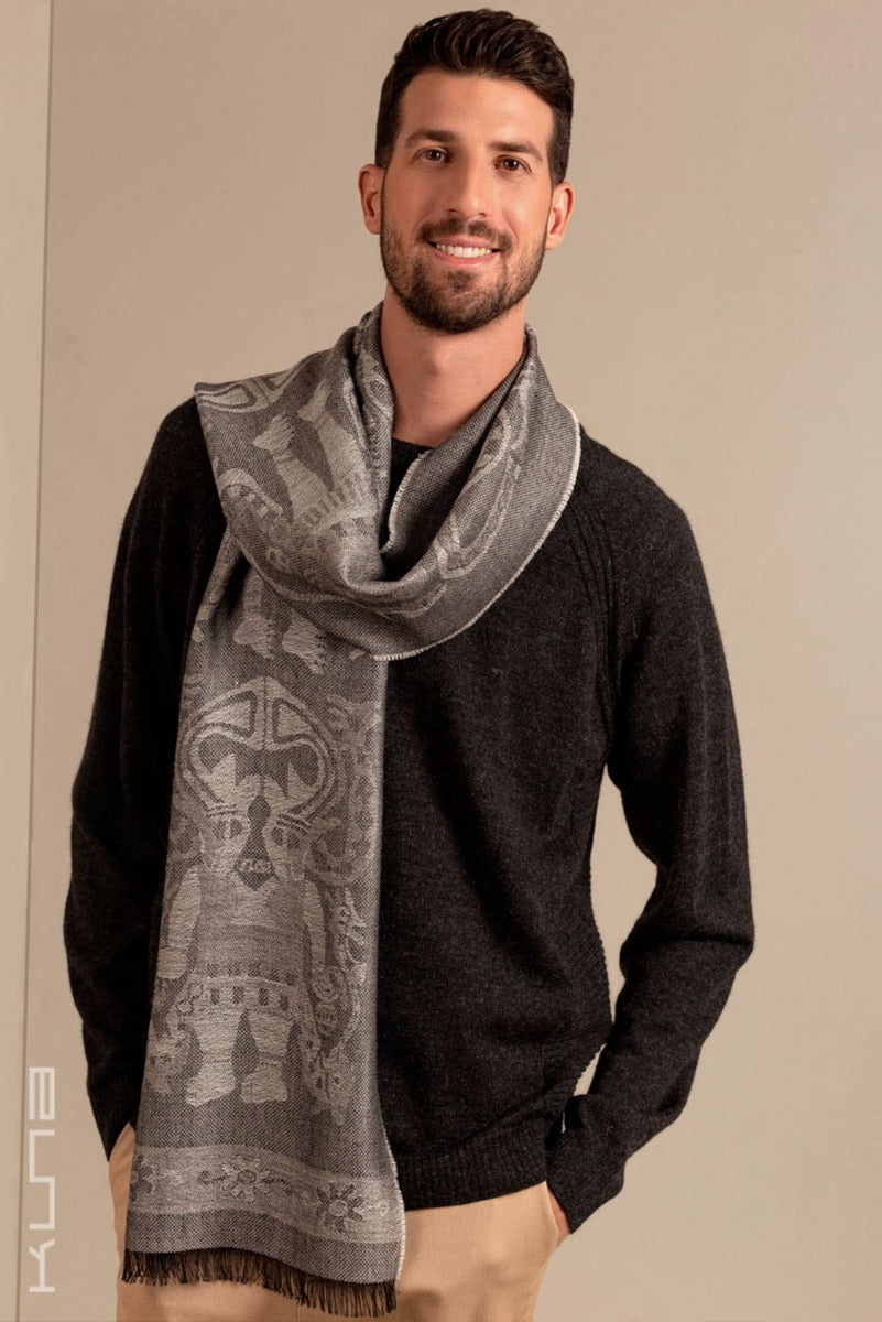 Nazca - 38 Baby Alpaca & Silk Scarf