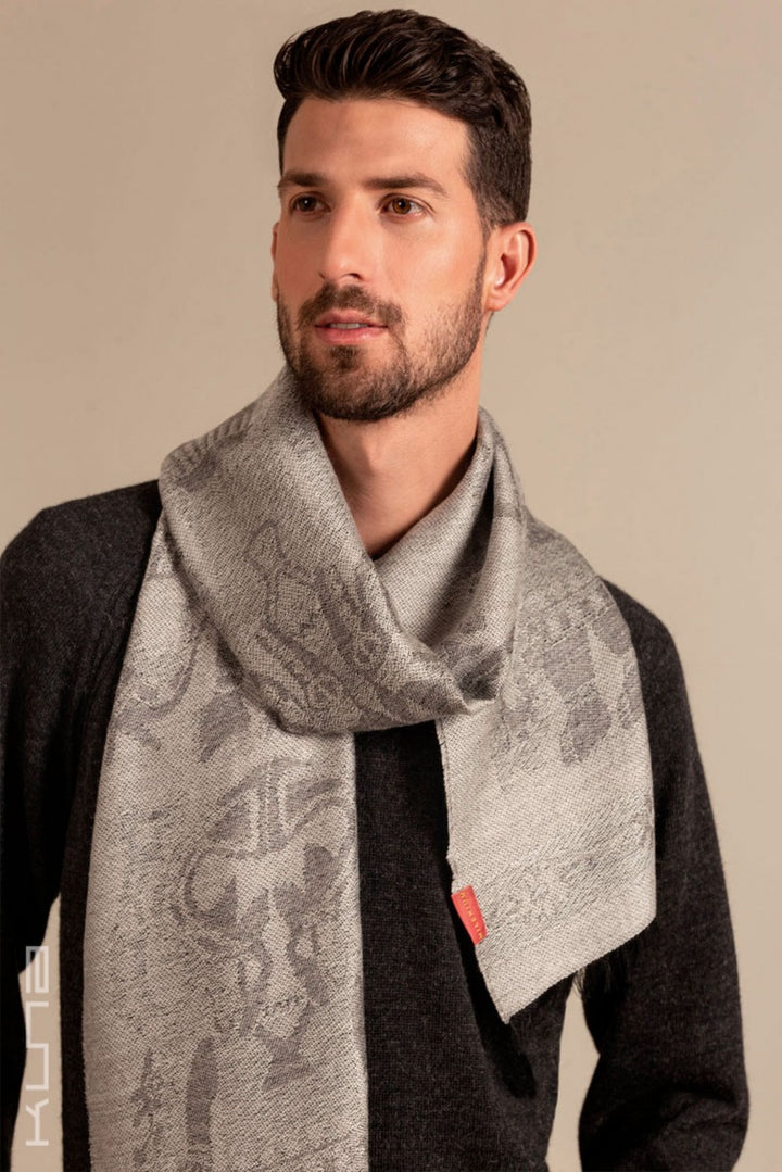 Nazca - 38 Baby Alpaca & Silk Scarf