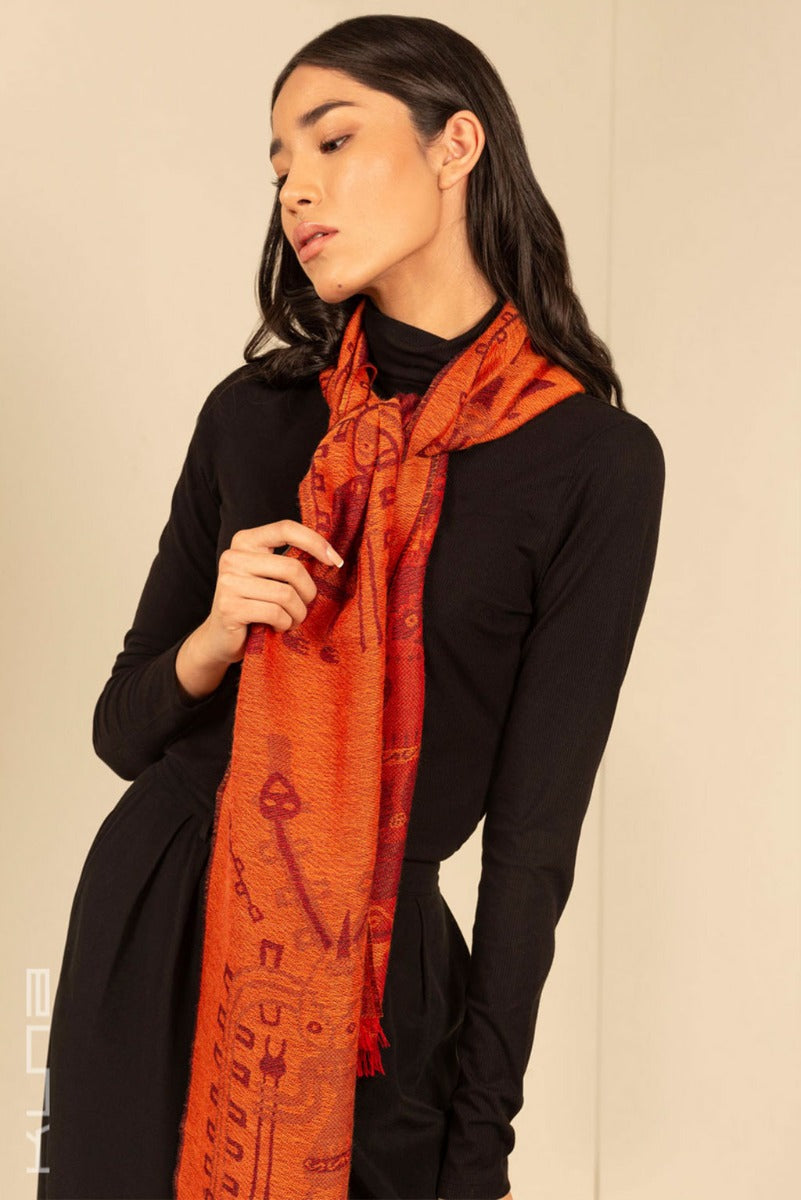 Nazca - 40 Baby Alpaca & Silk Scarf