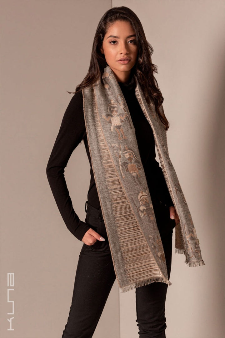 Nazca - 15 Baby Alpaca & Silk Scarf