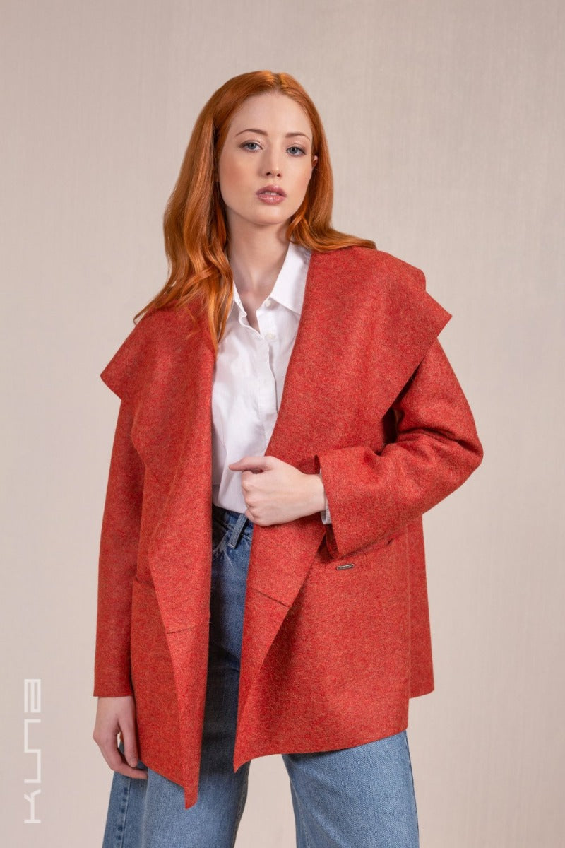 Vuelve Alpaca Felted Coat