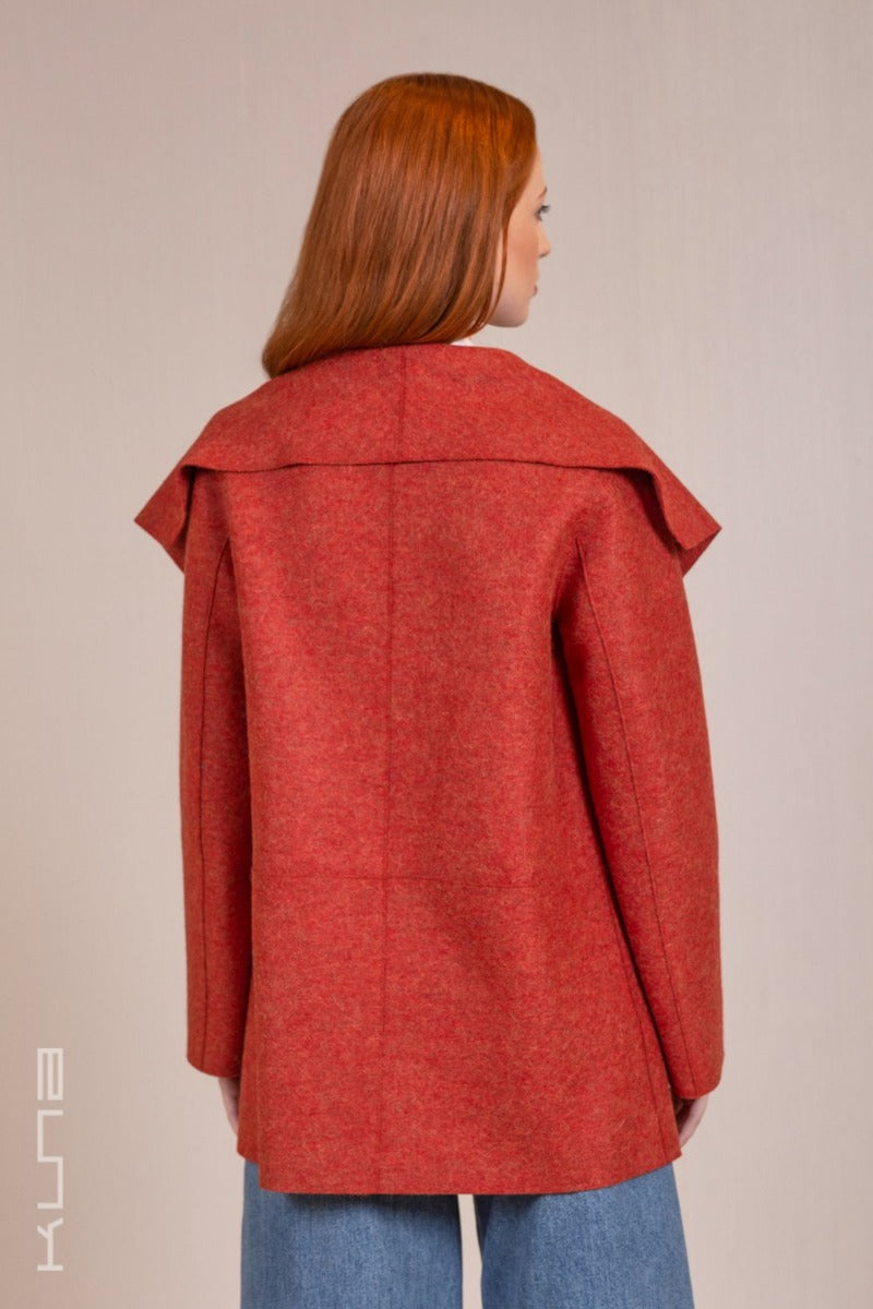 Vuelve Alpaca Felted Coat