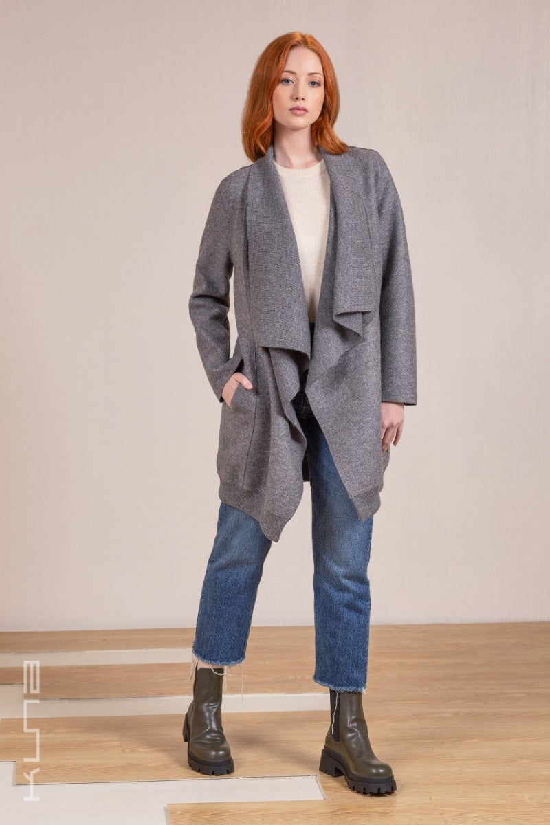 Vilinius Alpaca Felted Coat