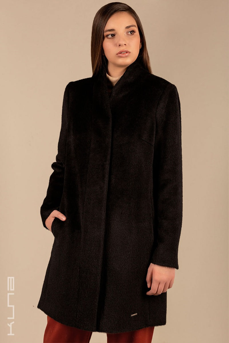 Usted Baby Alpaca Suri Coat