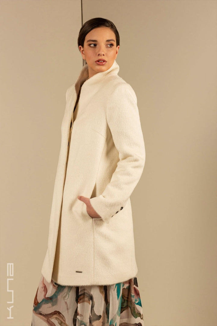 Usted Baby Alpaca Suri Coat