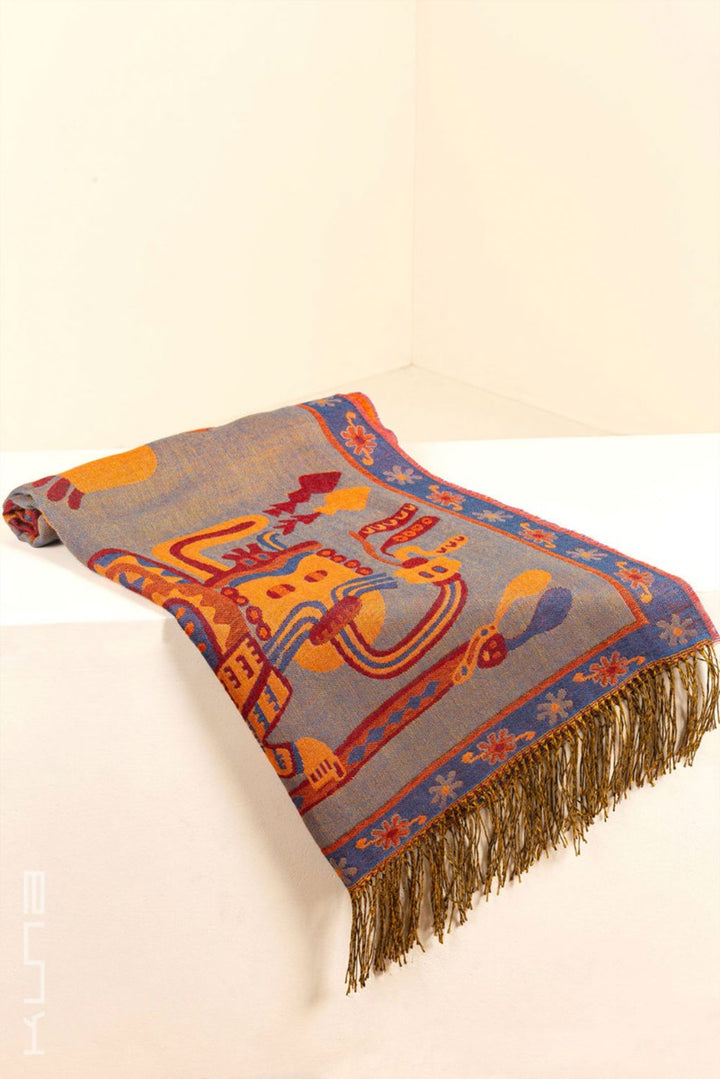 Nazca - 8 Baby Alpaca & Silk Scarf Shawl