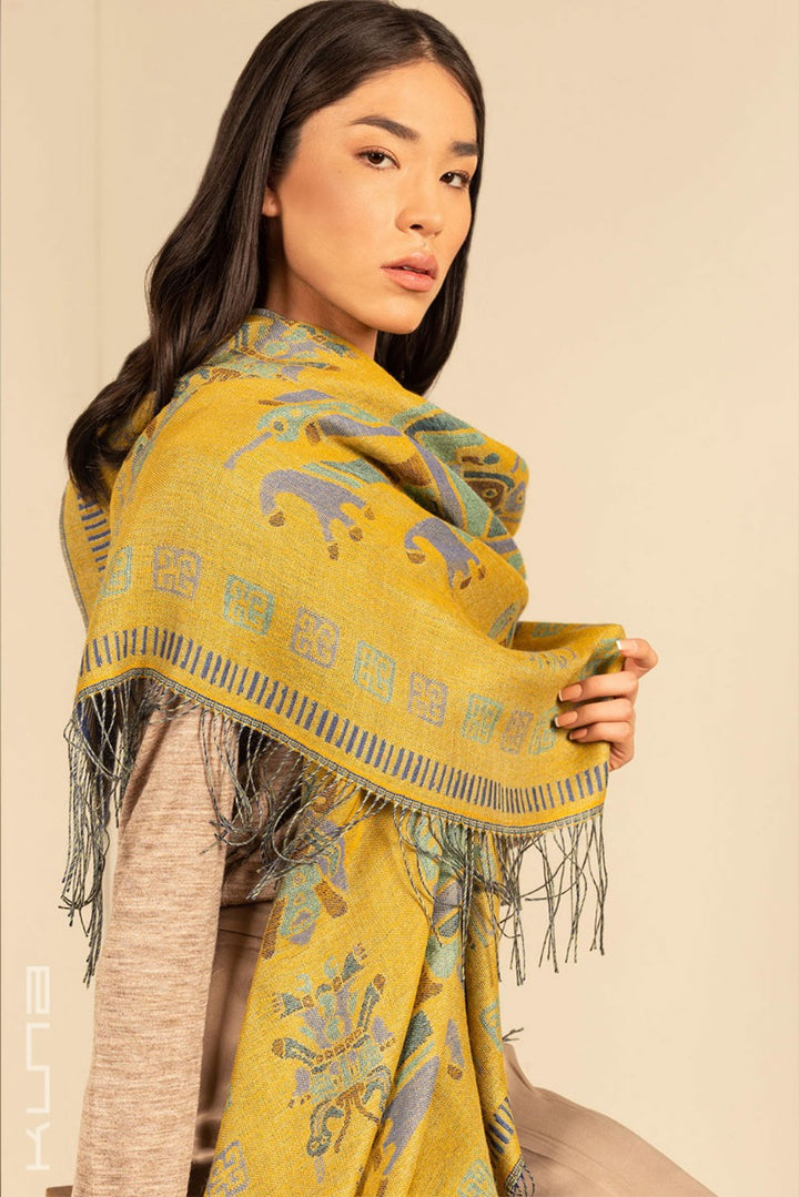 Nazca - 9 Baby Alpaca & Silk Shawl