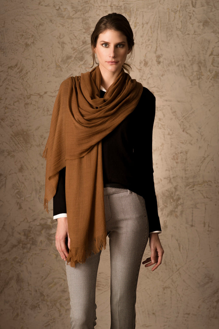 Bussigny 100% Vicuna Chiffon Scarf/Shawl & Scarf