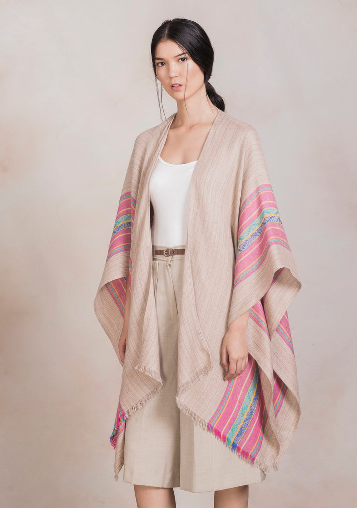 Pacay Baby Alpaca & Silk Cape