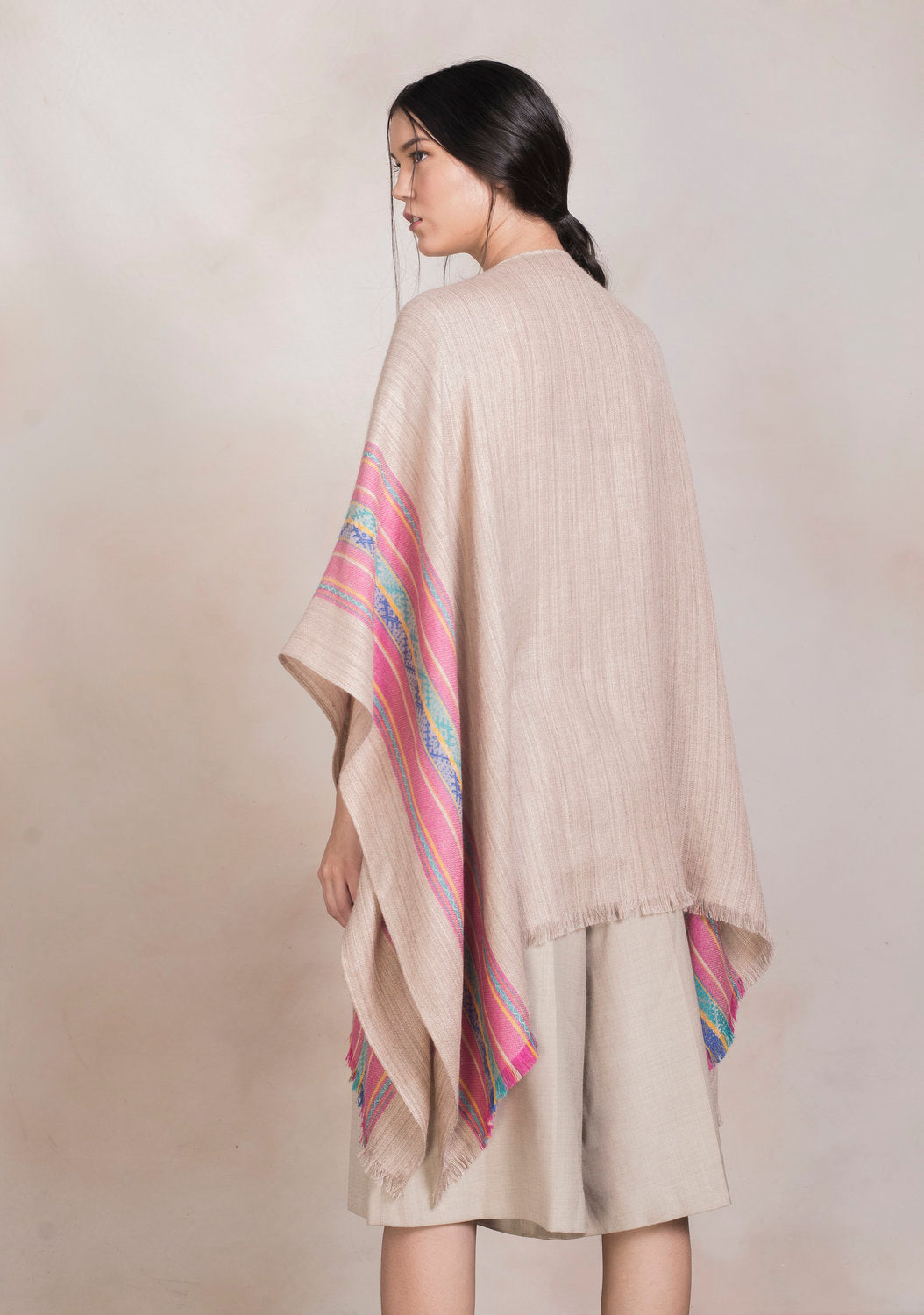 Pacay Baby Alpaca & Silk Cape