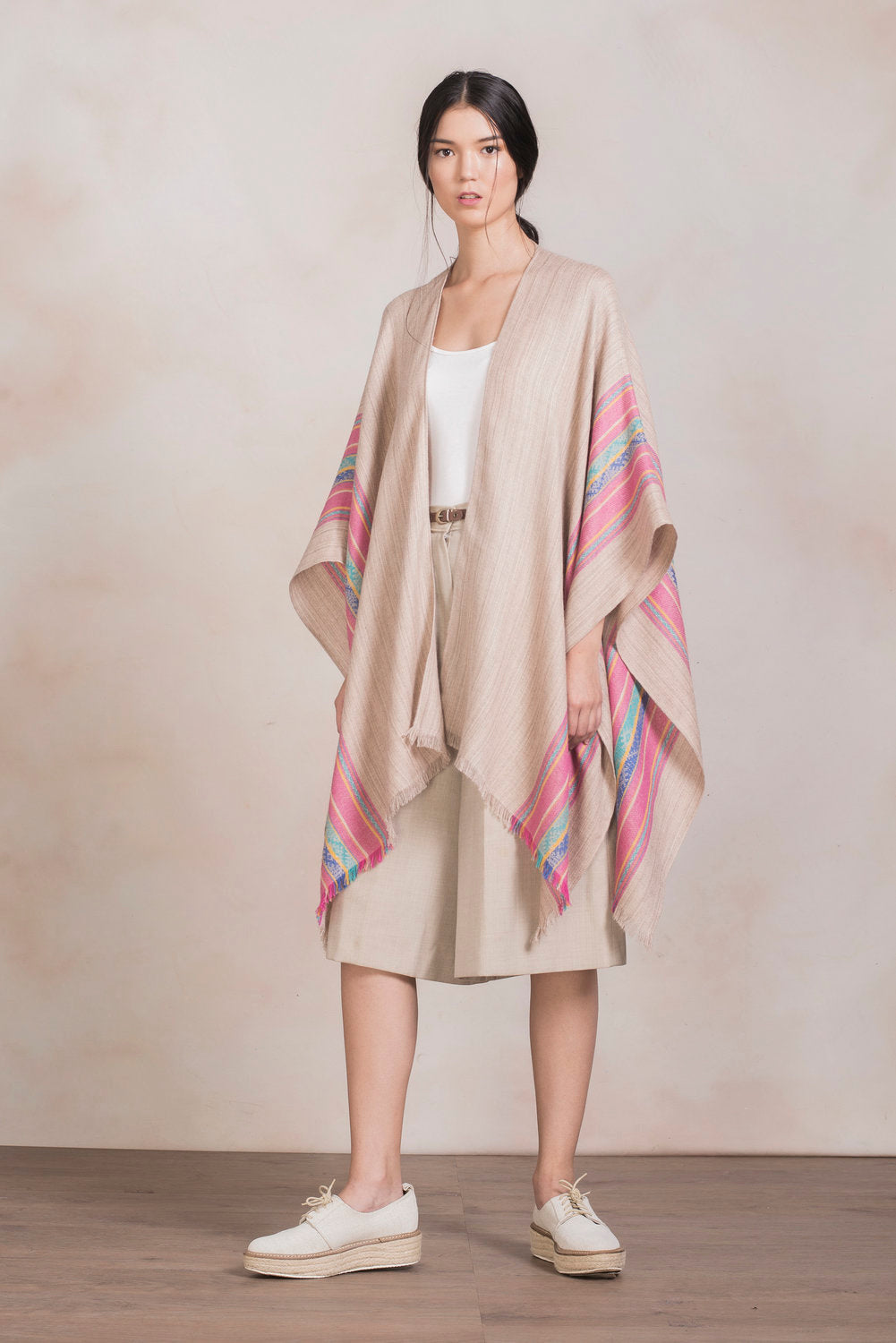 Pacay Baby Alpaca & Silk Cape