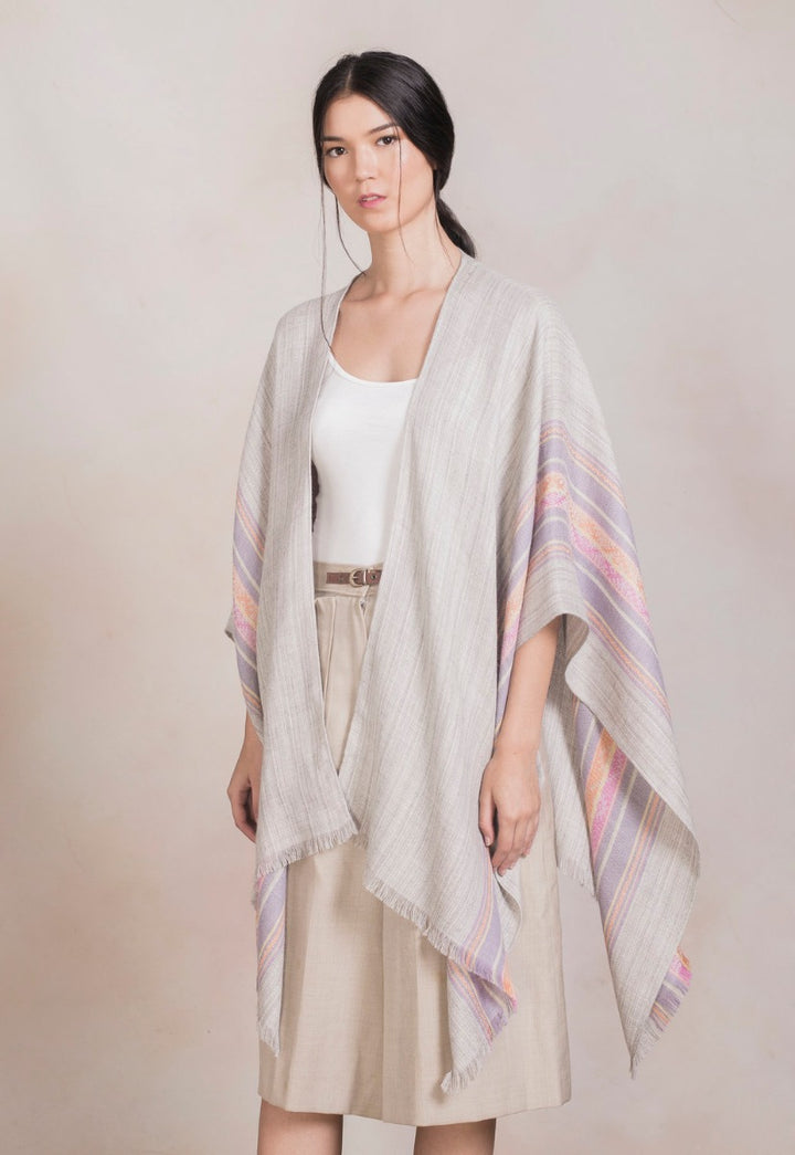 Pacay Baby Alpaca & Silk Cape