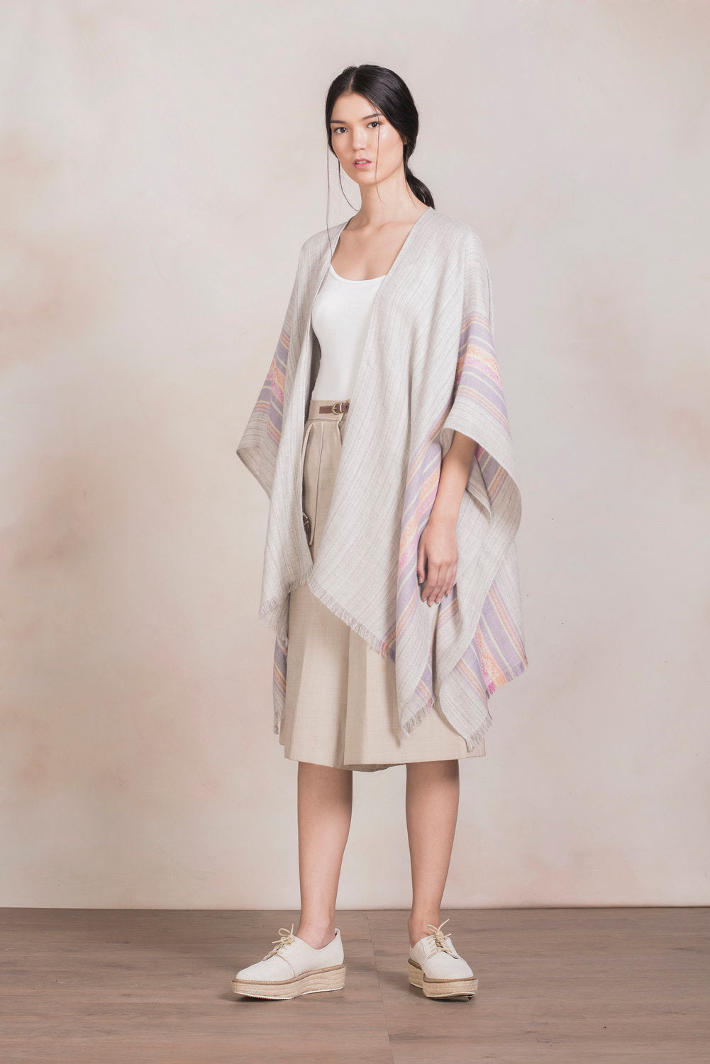 Pacay Baby Alpaca & Silk Cape