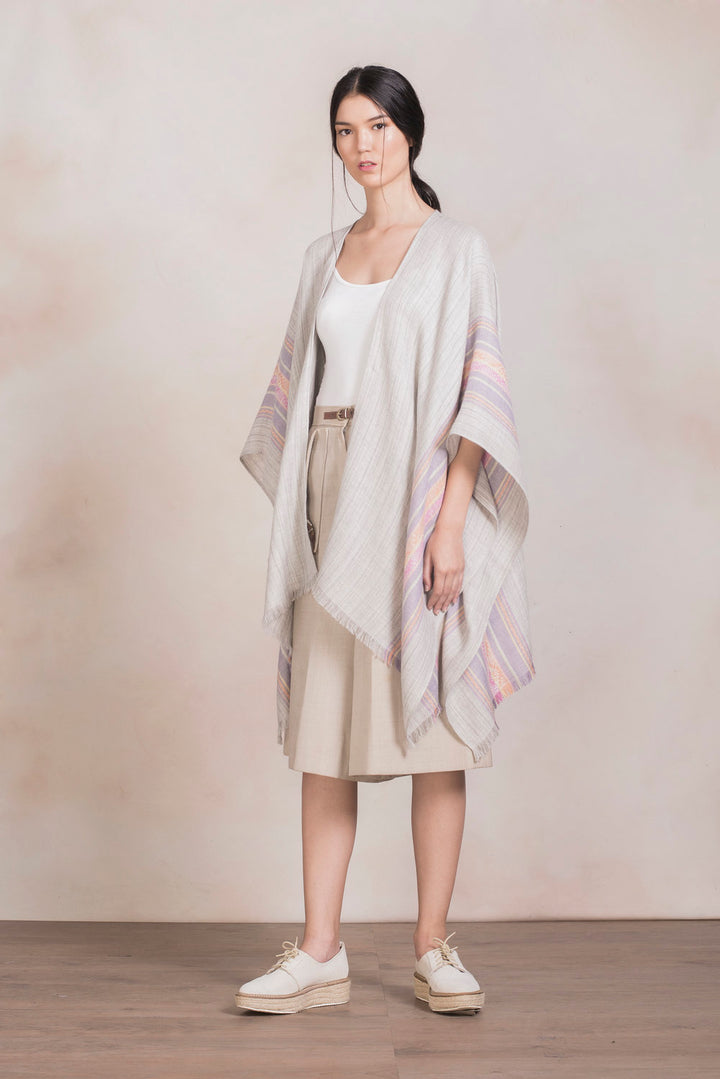 Pacay Baby Alpaca & Silk Cape