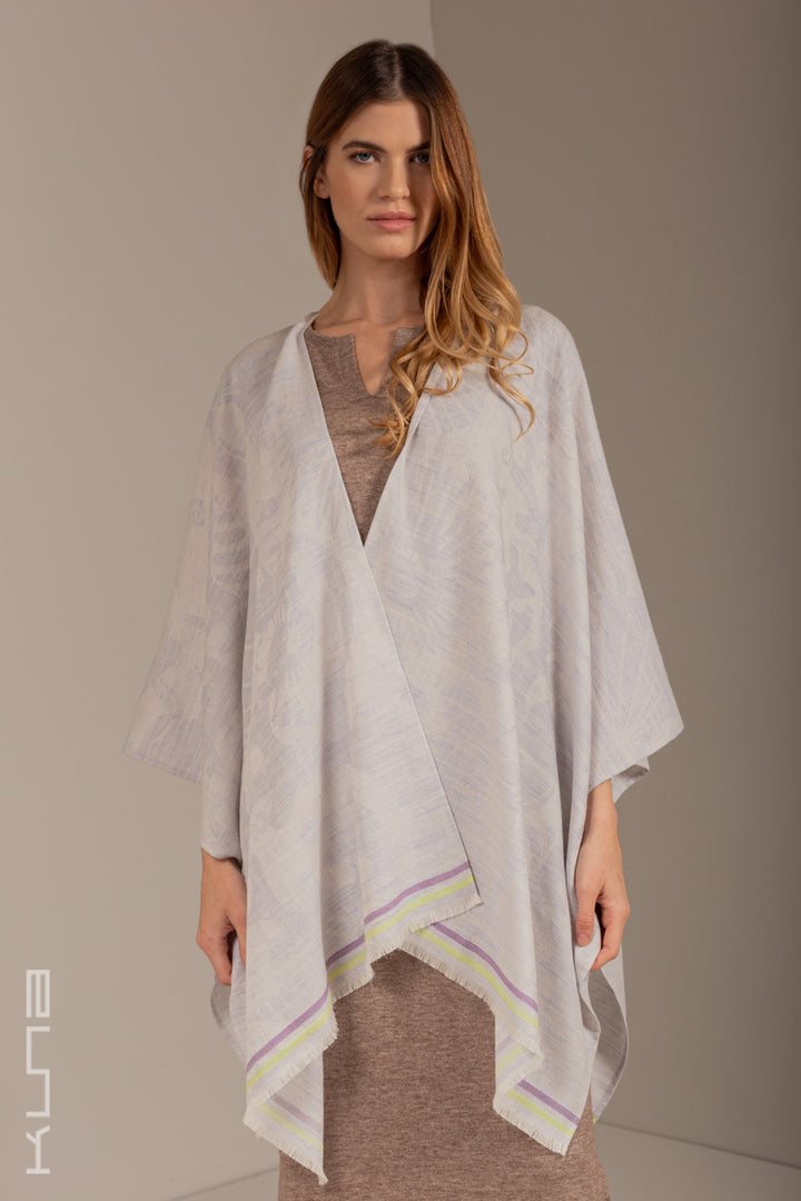 Uv Baby Alpaca & Silk Cape