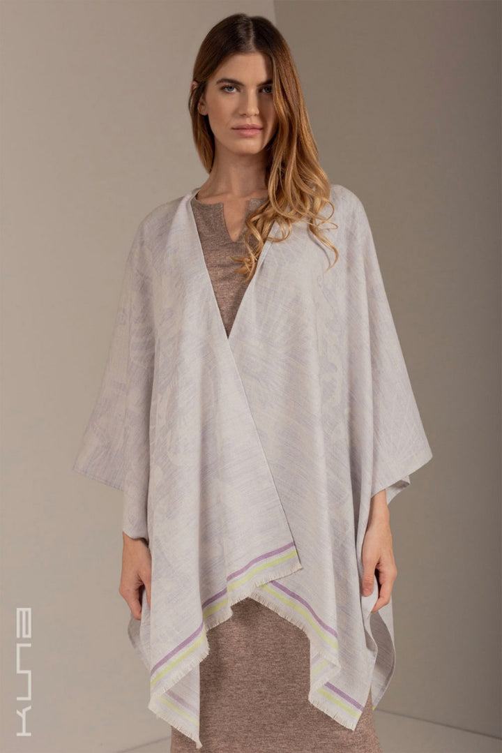 Uv Baby Alpaca & Silk Cape