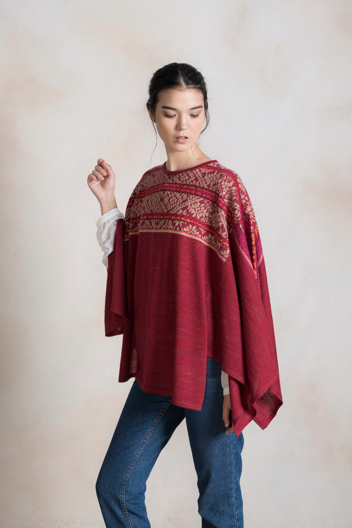 Rumi Baby Alpaca Poncho