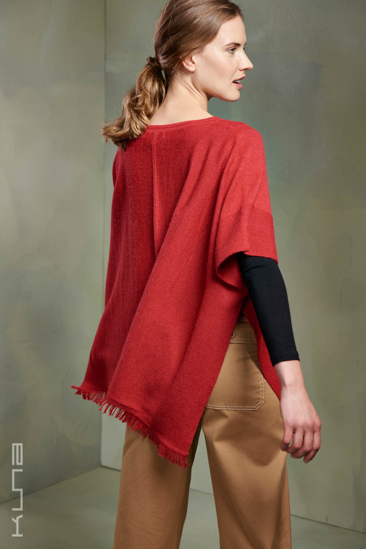 Taboa Baby Alpaca Poncho