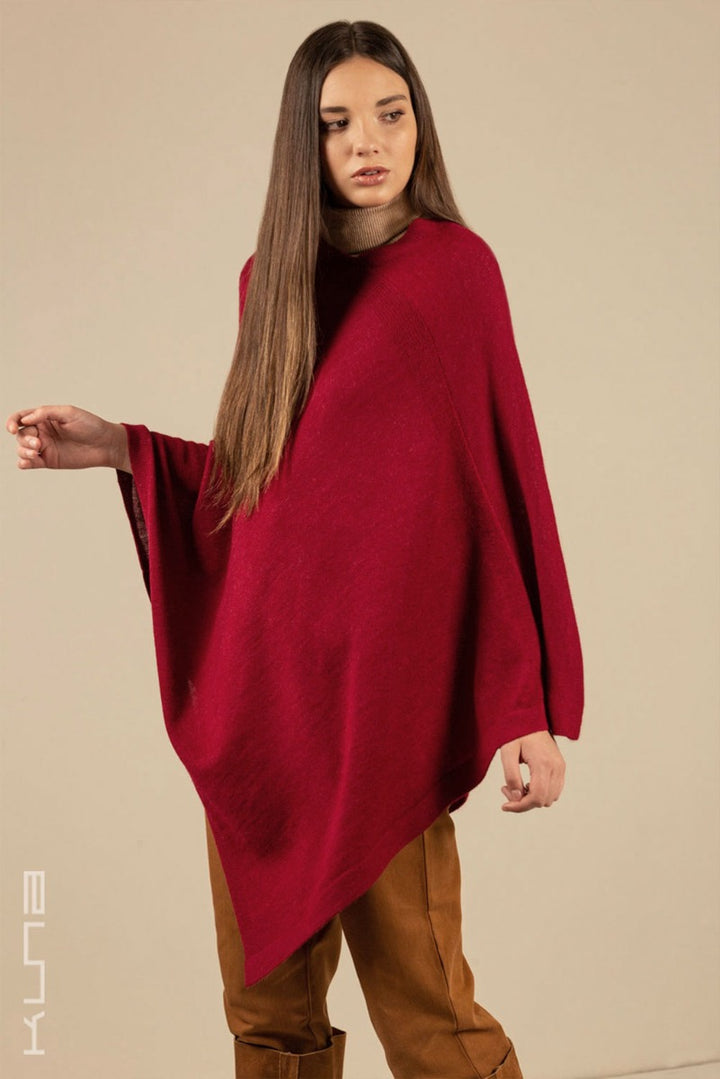 Almendra Baby Alpaca Poncho