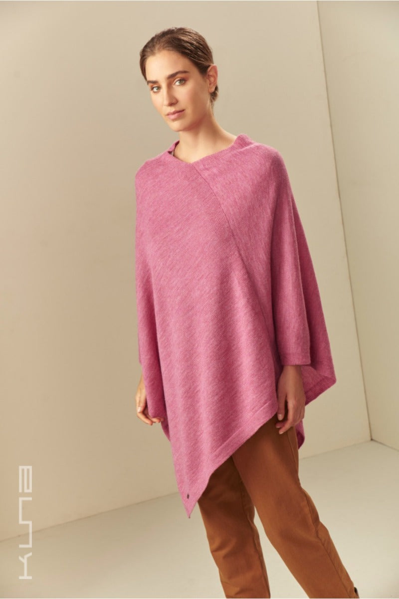 Almendra Baby Alpaca Poncho