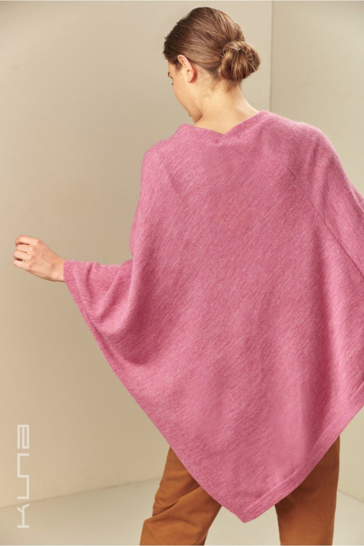 Almendra Baby Alpaca Poncho