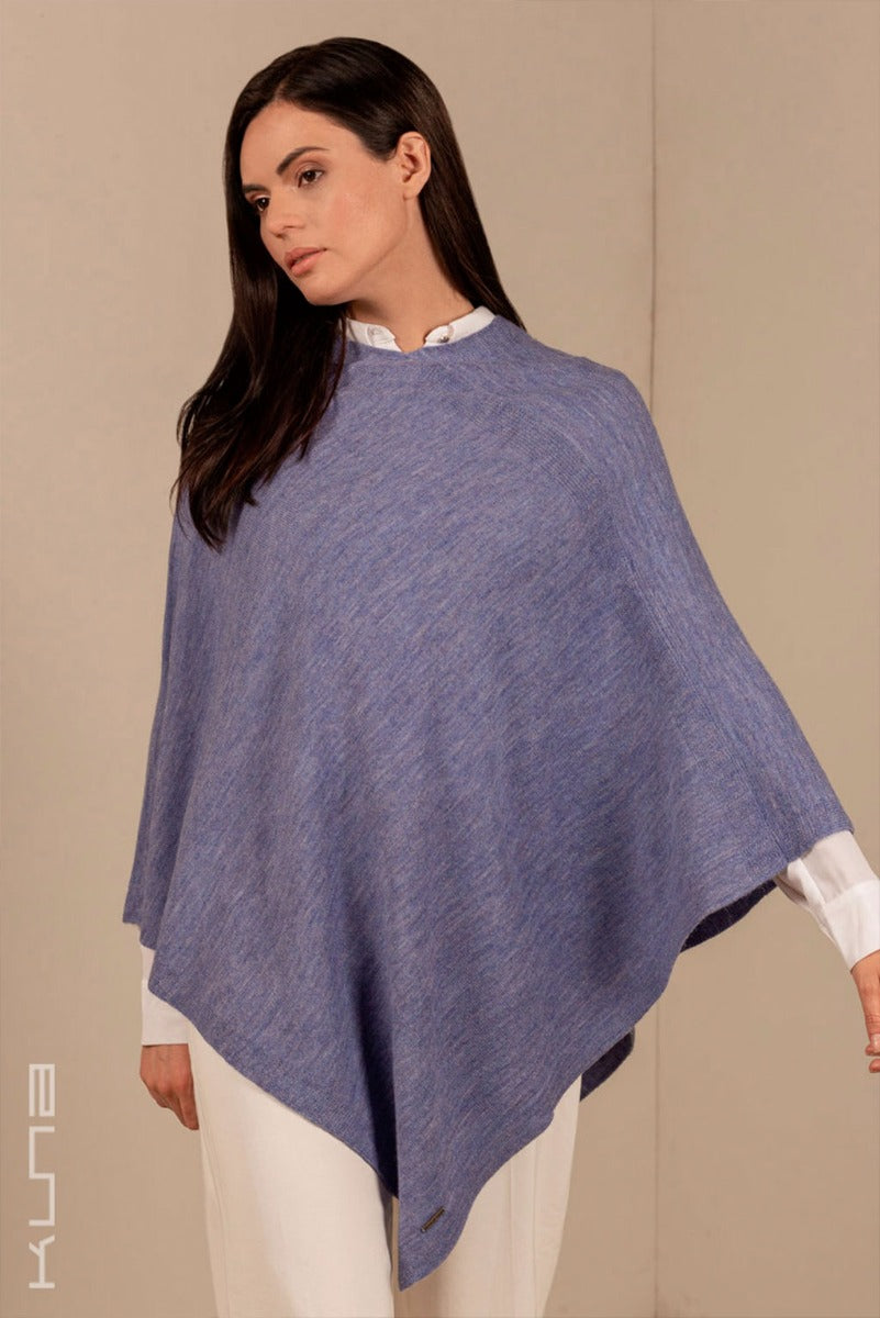 Almendra Baby Alpaca Poncho