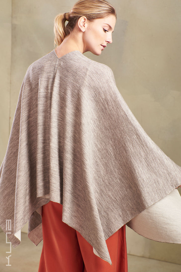 Temira Baby Alpaca & Silk Poncho