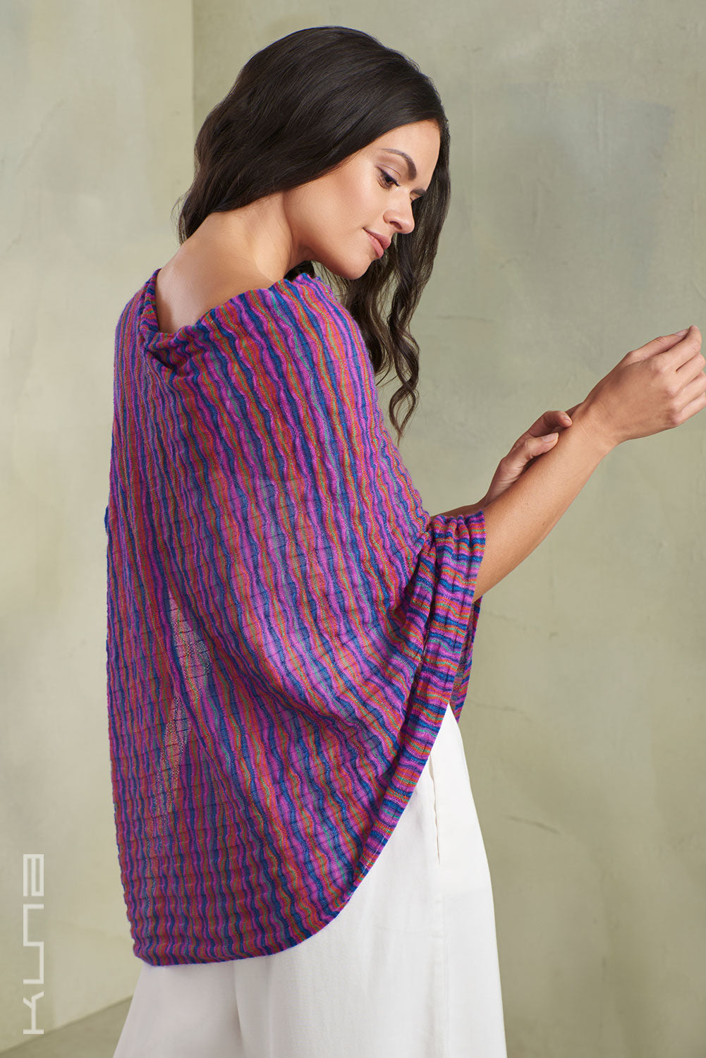 Tanzania Baby Alpaca & Silk Poncho