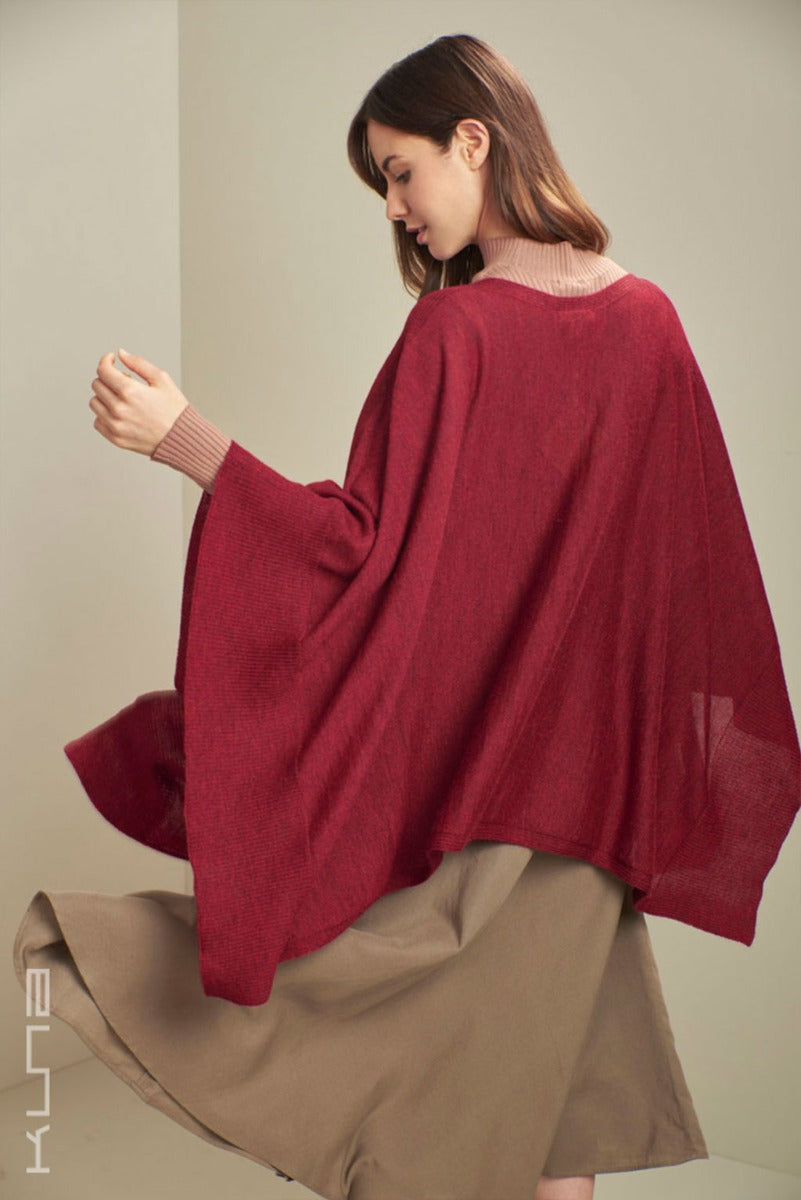 Udaipur Baby Alpaca Poncho