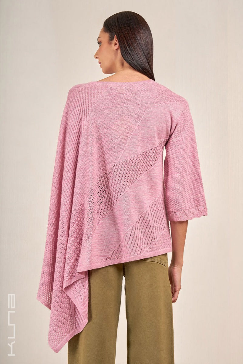 Vous Baby Alpaca & Silk Poncho