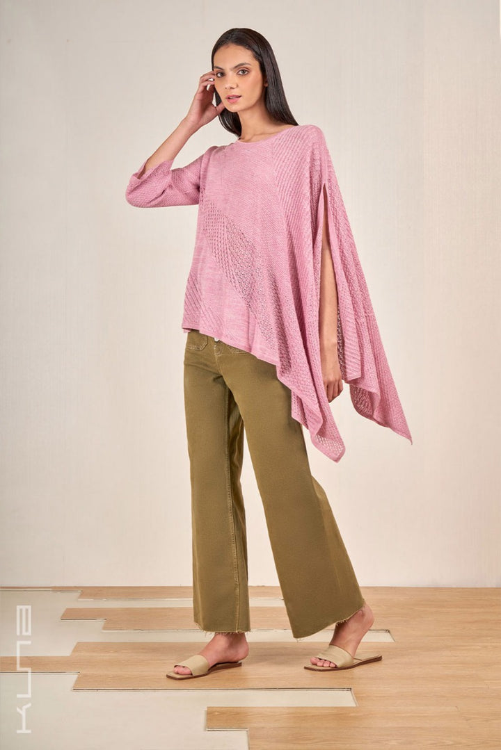 Vous Baby Alpaca & Silk Poncho