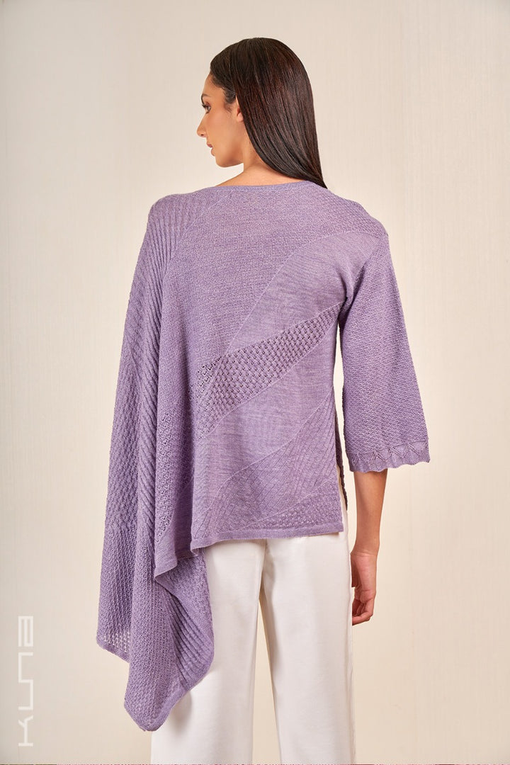 Vous Baby Alpaca & Silk Poncho