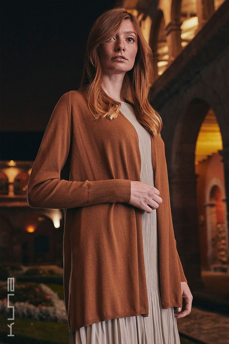 Kaysa Vicuna Sweater Cardigan