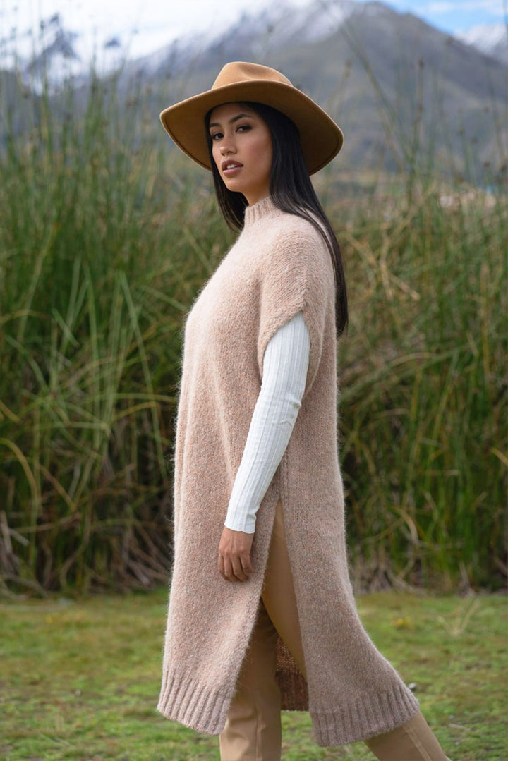 Long Alpaca Tunic