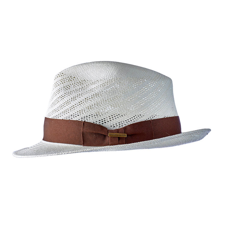 Montecristi Short Brim Panama Hat Fedora