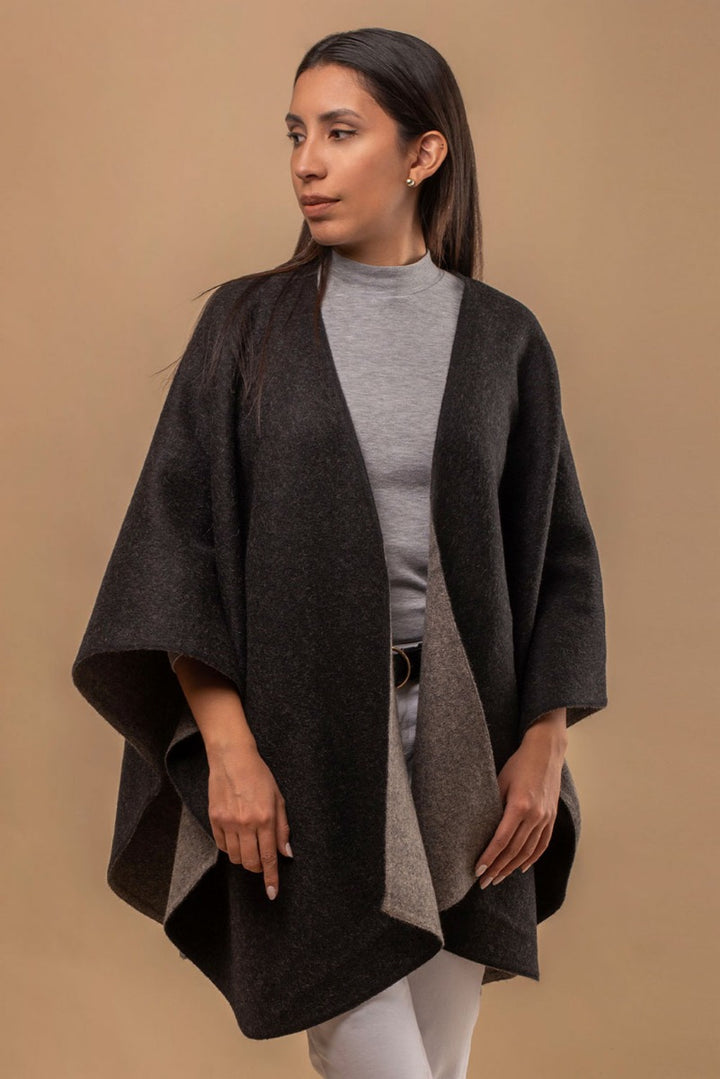 Lexi Reversible Baby Alpaca Cape