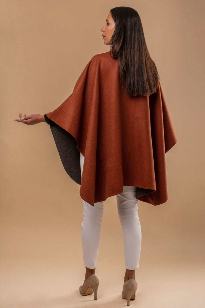 Lexi Reversible Baby Alpaca Cape