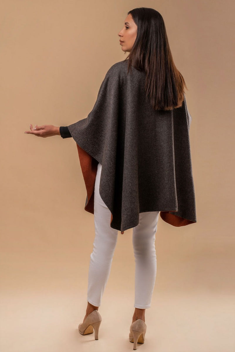 Lexi Reversible Baby Alpaca Cape