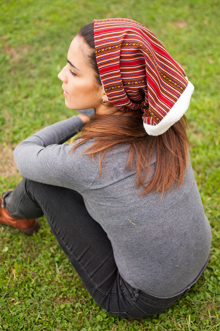 Peru Lliclla Beanie Hat & Scarf