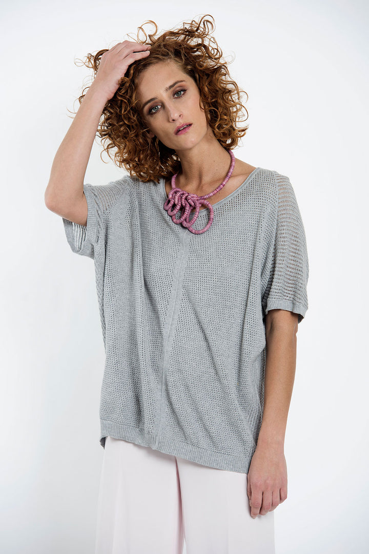 Pia 100% Organic Cotton Sweater Top