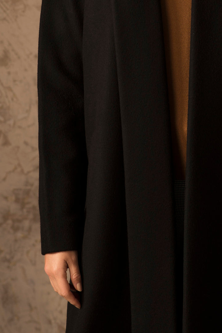 Long 100% Vicuna Swing Coat