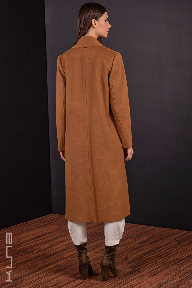 Long 100% Vicuna Swing Coat