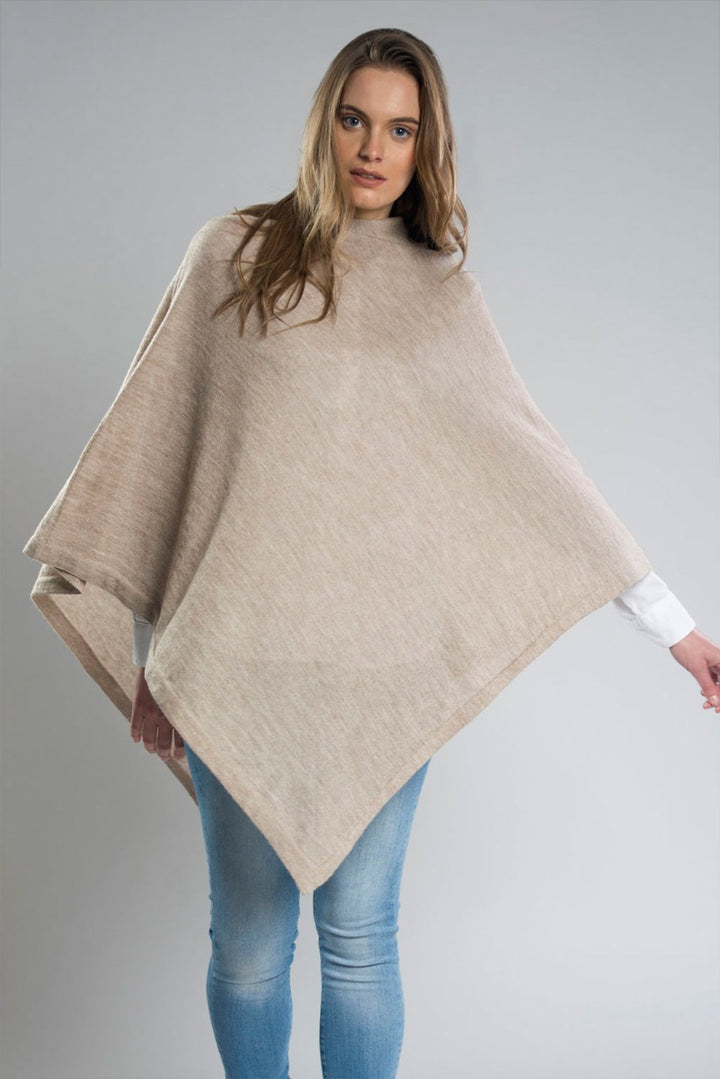 Teresa Cashllama & Silk Poncho